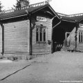 Huopalahden rautatieasema 1910. Kuva CC BY 4.0. Helsingin kaupunginmuseo