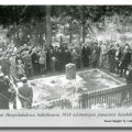 Muistotilaisuus Punaisten haudalla 1960-luvulla